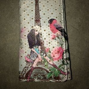 Really colorful cowgirl wallet with flowers